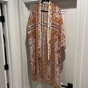 Floral Kimono Cover up